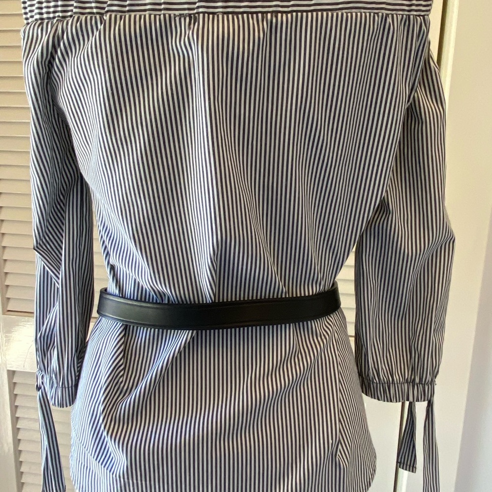 Potter’s Pot Stripe Off the Shoulder Top - Picture 10 of 11